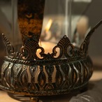 キャンドルホルダー キャンドル 燭台 装飾 ブラウン 金属 北欧 モダン ヨーロピアン レトロ おしゃれ ヴィンテージ ダイニング リビングルーム 寝室 テーブルトップ
