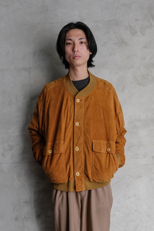 スウェードブルゾン⑤