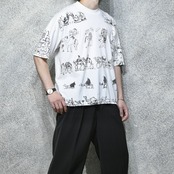 CAMEL pattern print tee