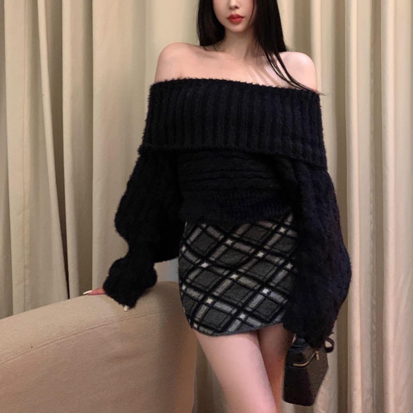 大人ワンホン♡オフショルニット 秋冬セクシー〈2025 AW〉 | cheriena