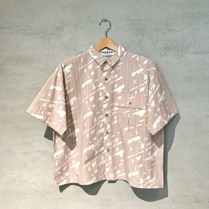 【sneeuw】インビジブルフラワーシャツ/snw33-02