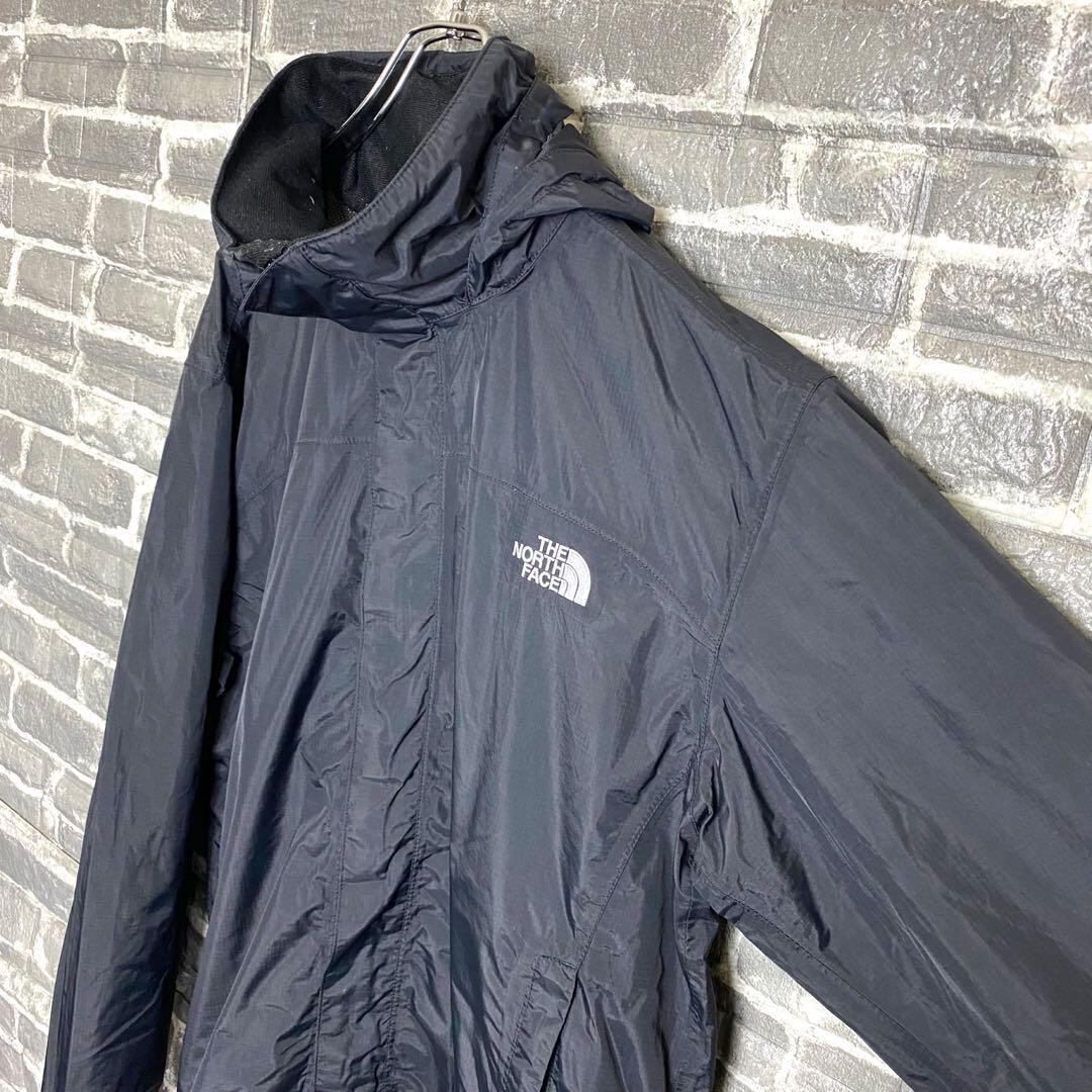 ノースフェイス☆マウンテンパーカー M 古着 刺繍ロゴ HYVENT dw9  