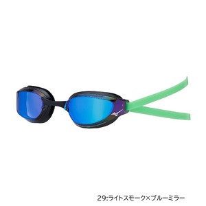 ミズノ競泳用ゴーグル[ユニセックス]N3JED531 GX・SONIC EYE G 限定カラー クッション一体成型