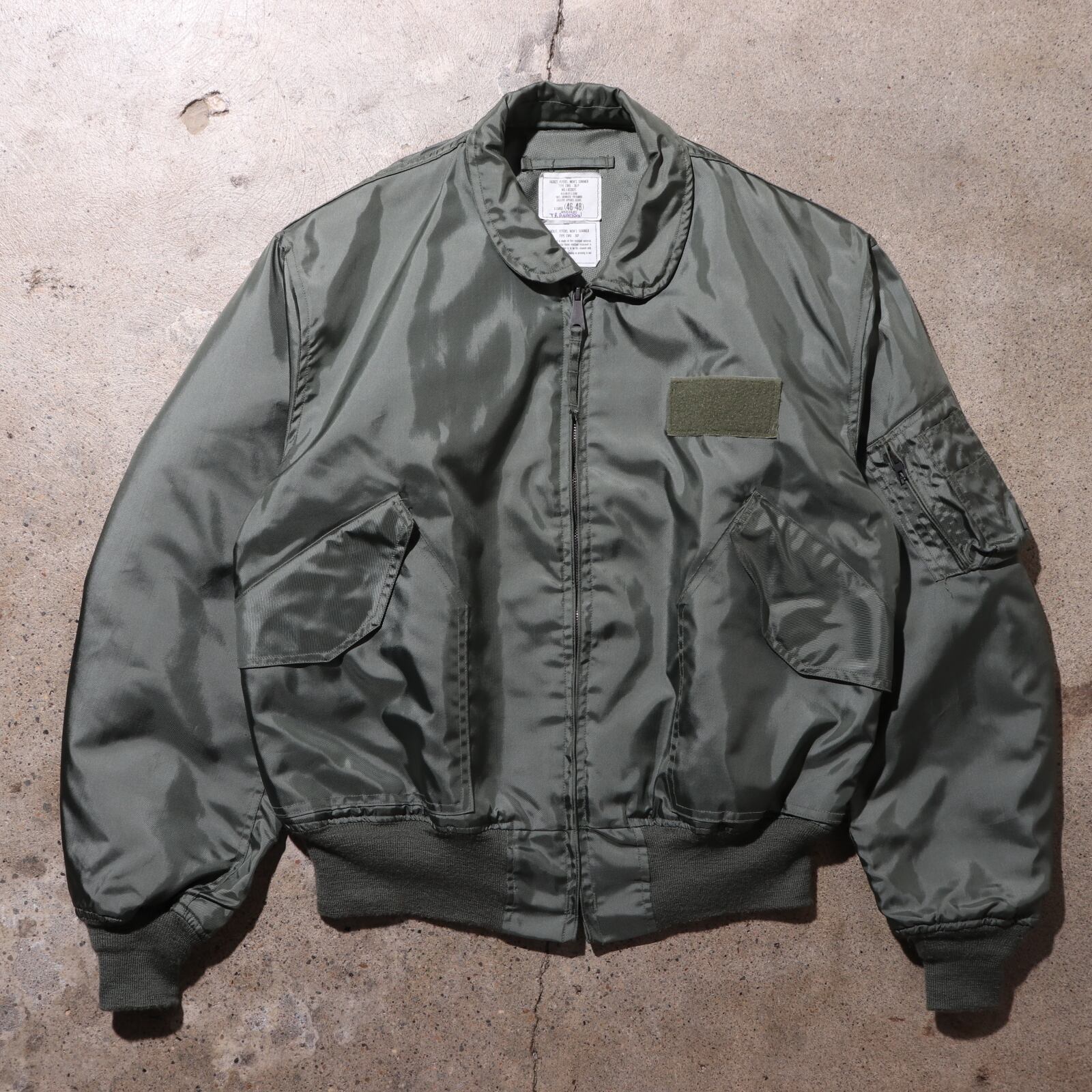 極美品 XL 91年 CWU-36/P 米軍実物 フライトジャケット トップガン 