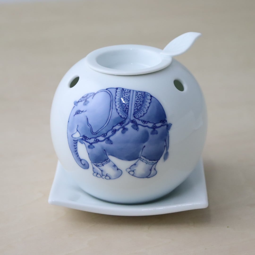 茶香炉 象 | 平戸松山窯