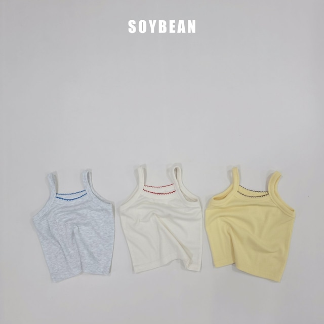 【取寄】soybean|pin coat strap sleeveless|ピンコートストラップノースリーブ|XS-XL|kids|26 summer 2nd