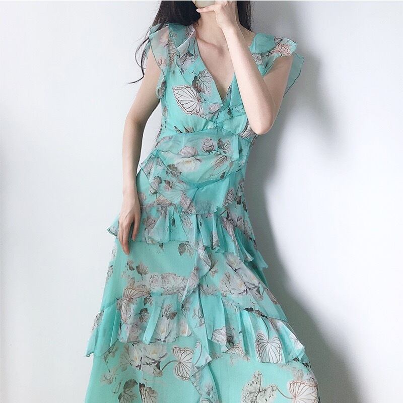 フレンチフリル女神ドレス33101