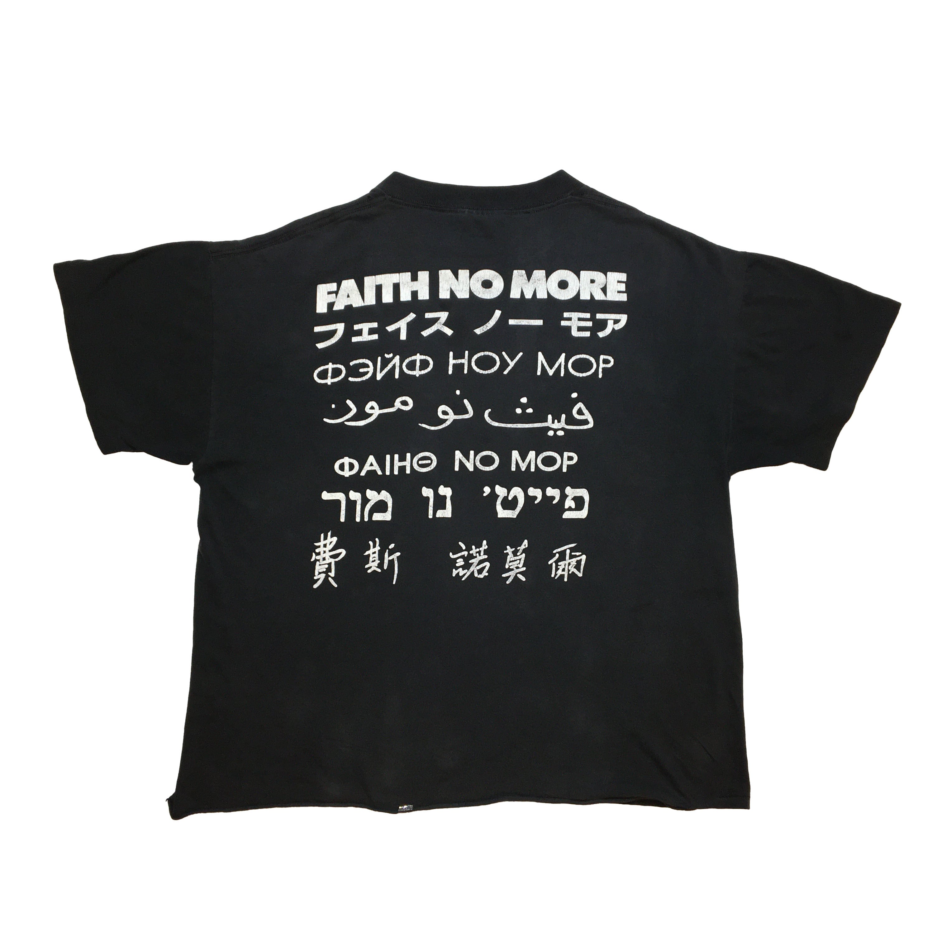 フェイス•ノー•モア/FAITH NO MORE Tシャツ ホワイト フェイス•ノー•モア/FAITH NO MORE Tシャツ ホワイト Official Faith