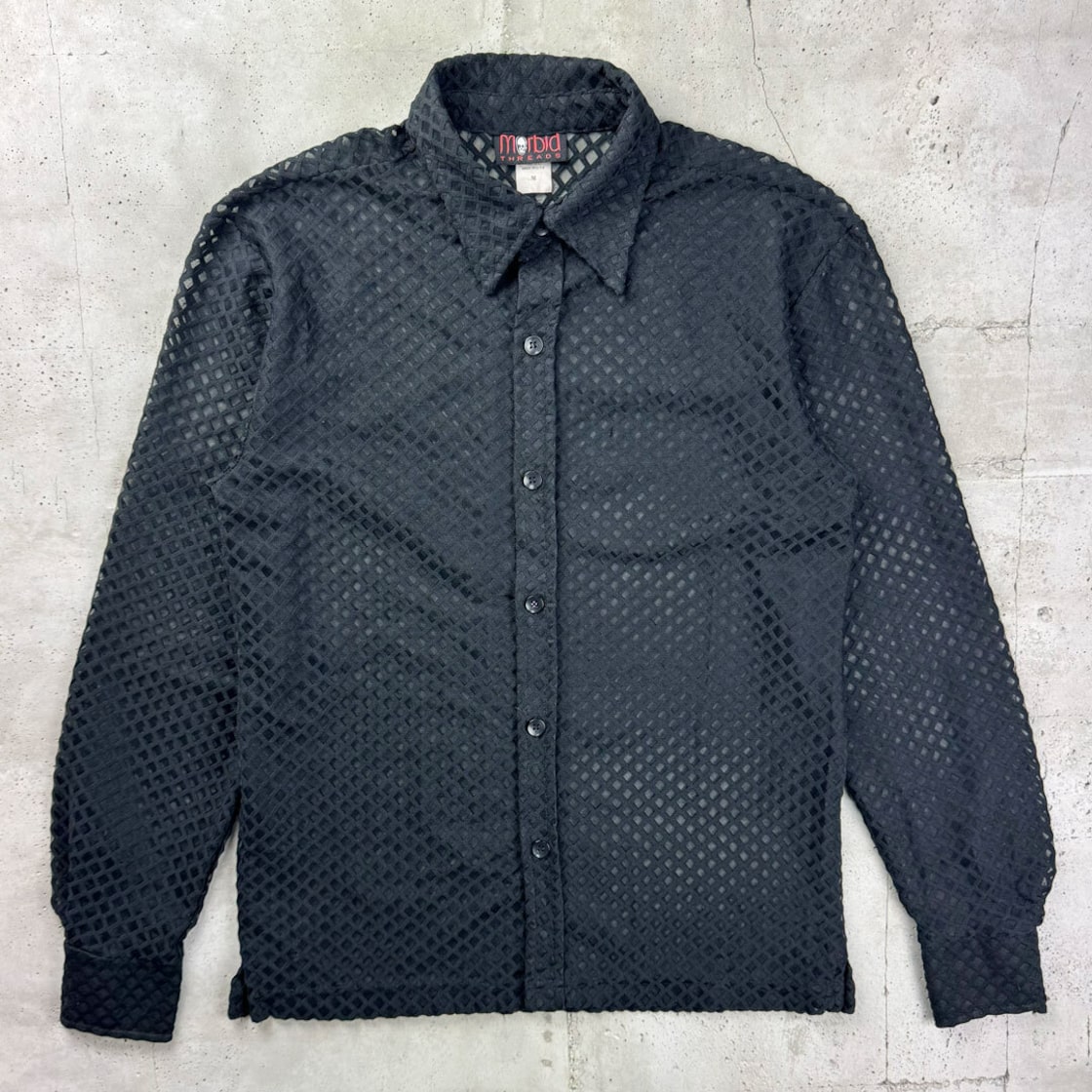 MORBID THREADS SEE THROUGH SHIRTS 【ORIGINAL TAG】 | Pay ID