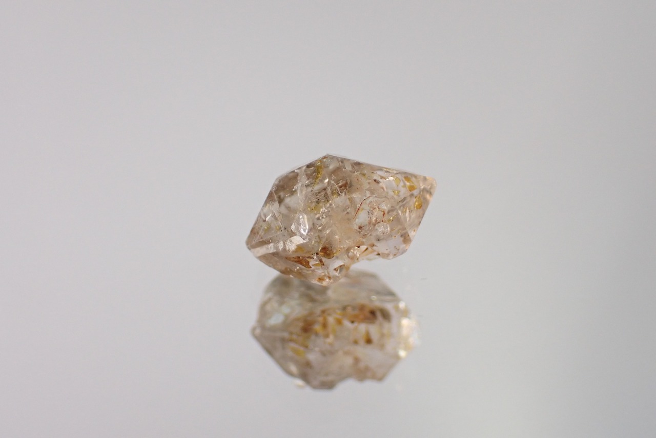 【原石セット】クォーツ×オイルインクォーツ 1.9ct/2.9ct  [C3-130]