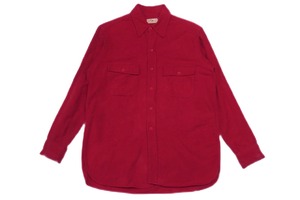 USED 70s L.L.Bean Chamois cloth Shirt -15 1/2 01677