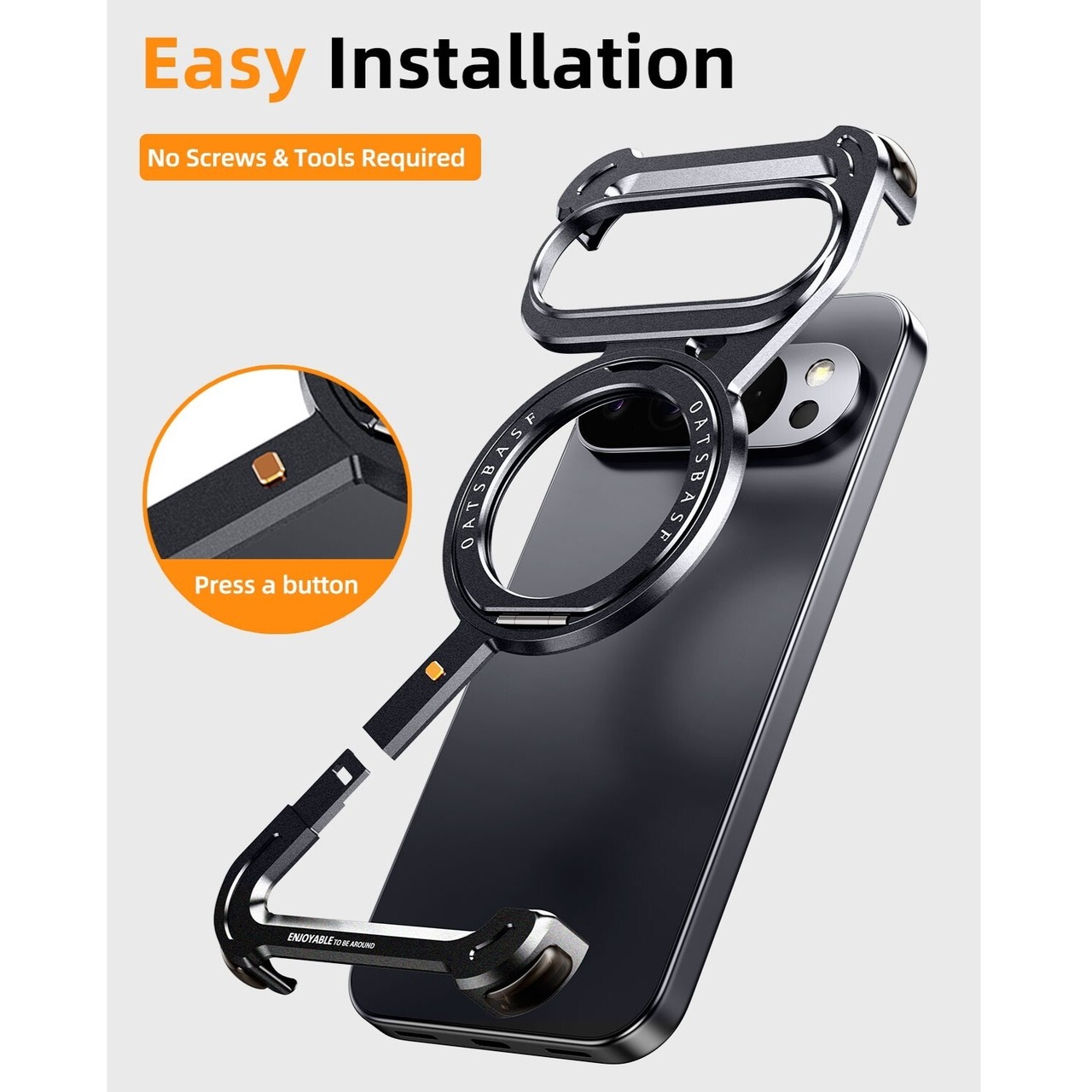 ◆Google Pixel 10/10 Pro/10 Pro XL◆ Z-Shaped Camera Frame Aluminum Phone Case / Z-シェイプ カメラ フレーム アルミニウム スマホケース