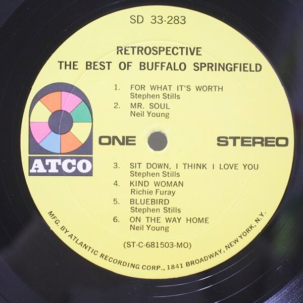 Buffalo Springfield / Retrospective - The Best Of Buffalo Springfield [SD 33-283] - 画像3