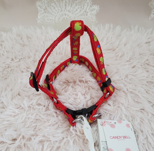 ペティオハーネスキャンディベル(S) Dog Rescue Hug