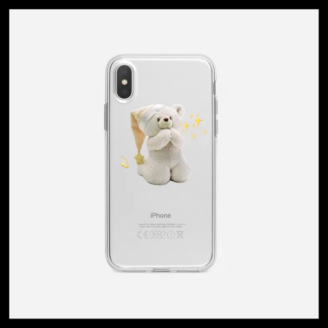 【お取り寄せ】おやすみ くまちゃん iPhoneケース