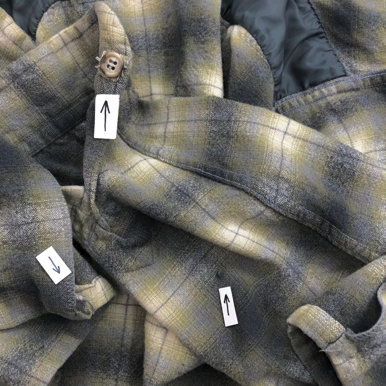 PENDLETON ペンドルトン 50年代 USA製 オープンカラー オンブレ