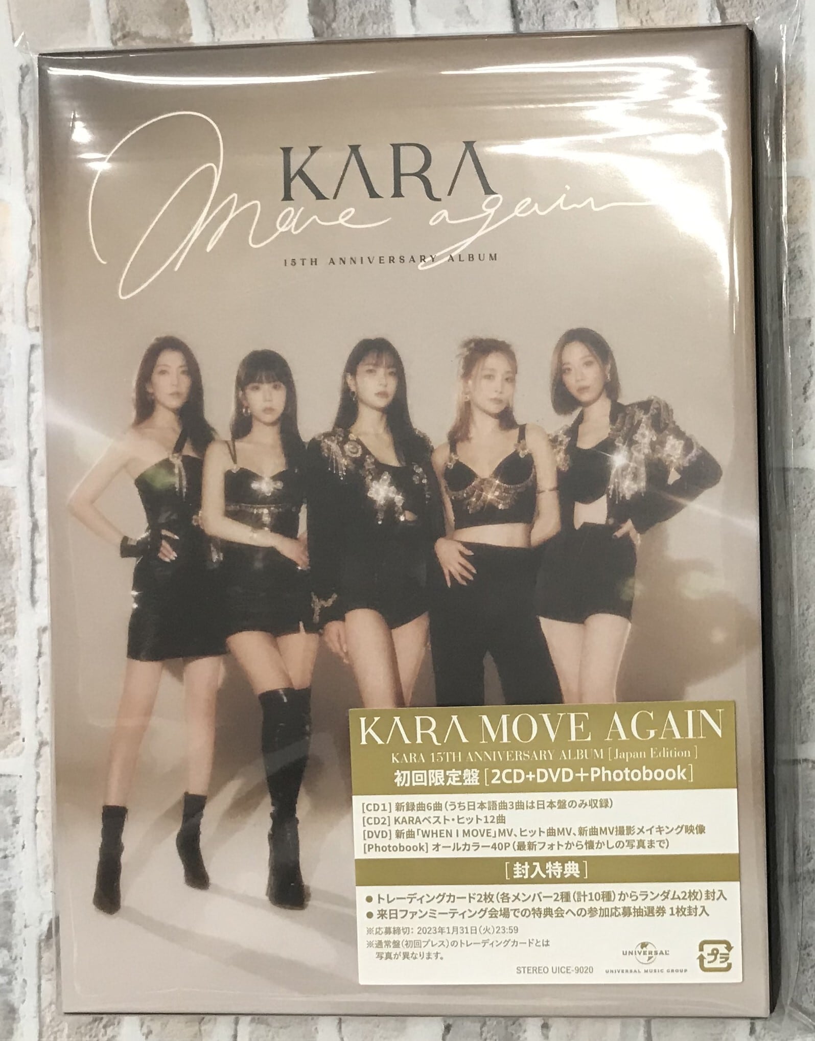 非売品 KARA ジャンピン メンバー別MV ハラver DVD 新品未開封DVD