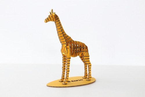 FLATS　4D　ART　PUZZLE　キリン／giraffe173