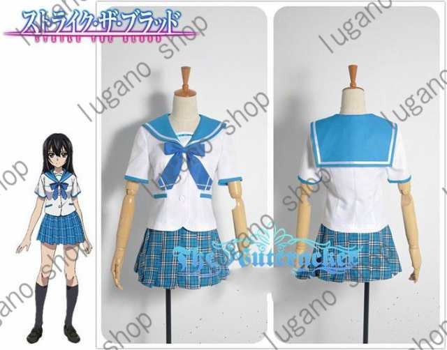 K4077　ストライク・ザ・ブラッド　STRIKE THE BLOOD 姫柊雪菜（ひめらぎ ゆきな）　風 　cosplay　コスチューム ハロウィン　イベント