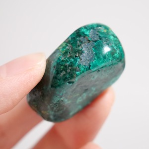 ダイオプテーズ / タンブル 握り石【C】