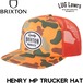 BRIXTON ブリクストン HENRY MP TRUCKER HAT スナップバック メッシュキャップ 帽子 メンズ レディース 12033 BLACK 26SP 日本代理店正規品