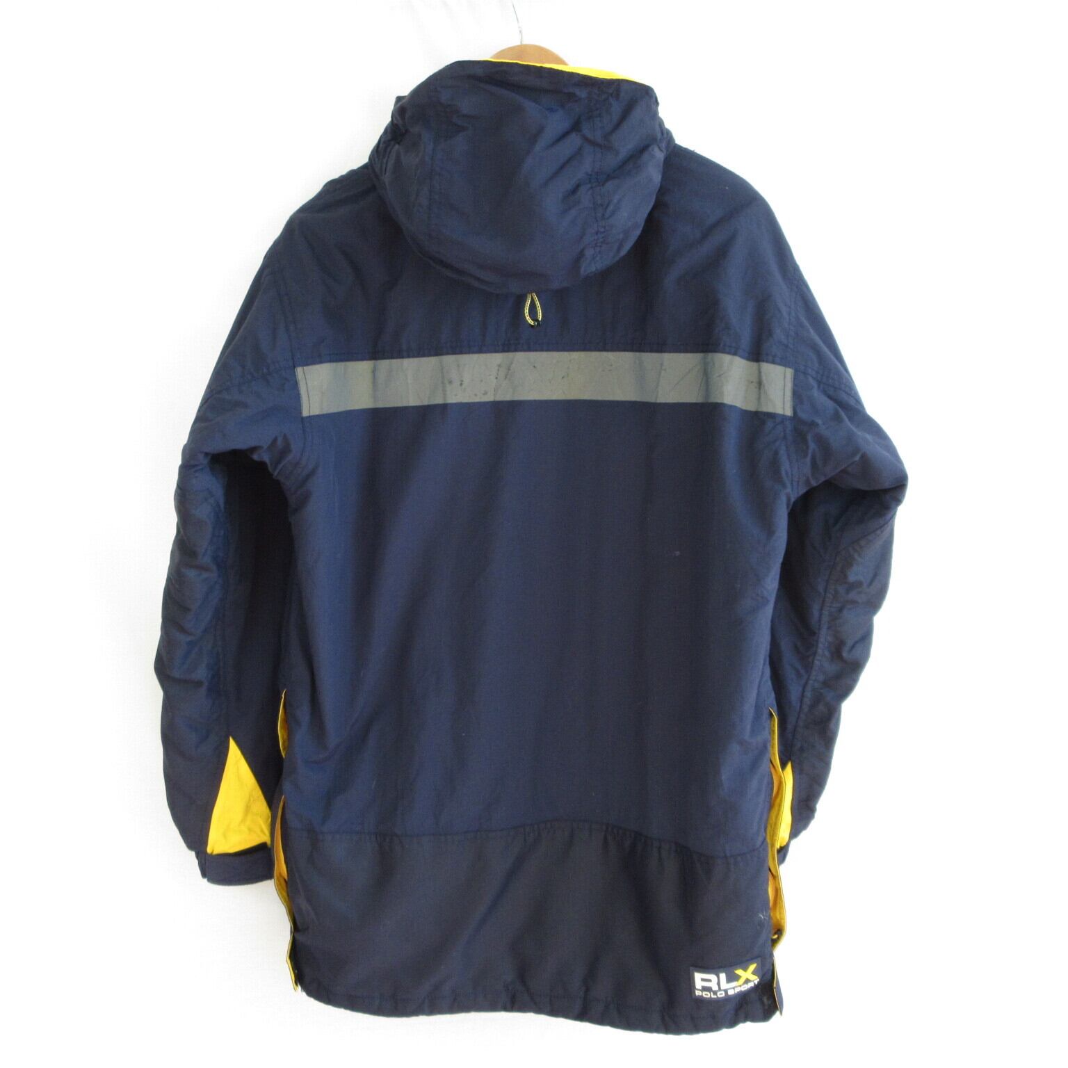 USA 古着 POLO SPORT RALPH LAUREN RLX 中綿ナイロンアノラック プル