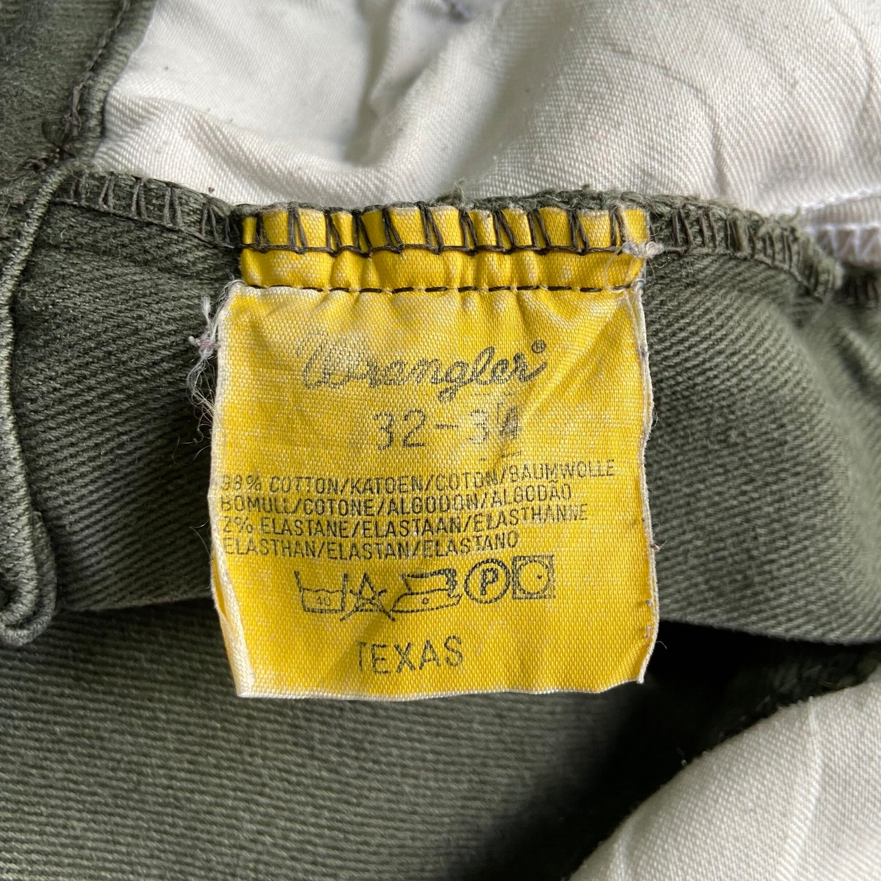 90年代 Wrangler ラングラー ストレート カラーデニムパンツ ジーンズ 