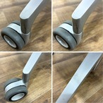 Interstuhl SILVER インタースツール シルバー オフィスチェア デザイナーズ家具 Cassina ixc. 本革 ブラック系【中古】【250サイズ】