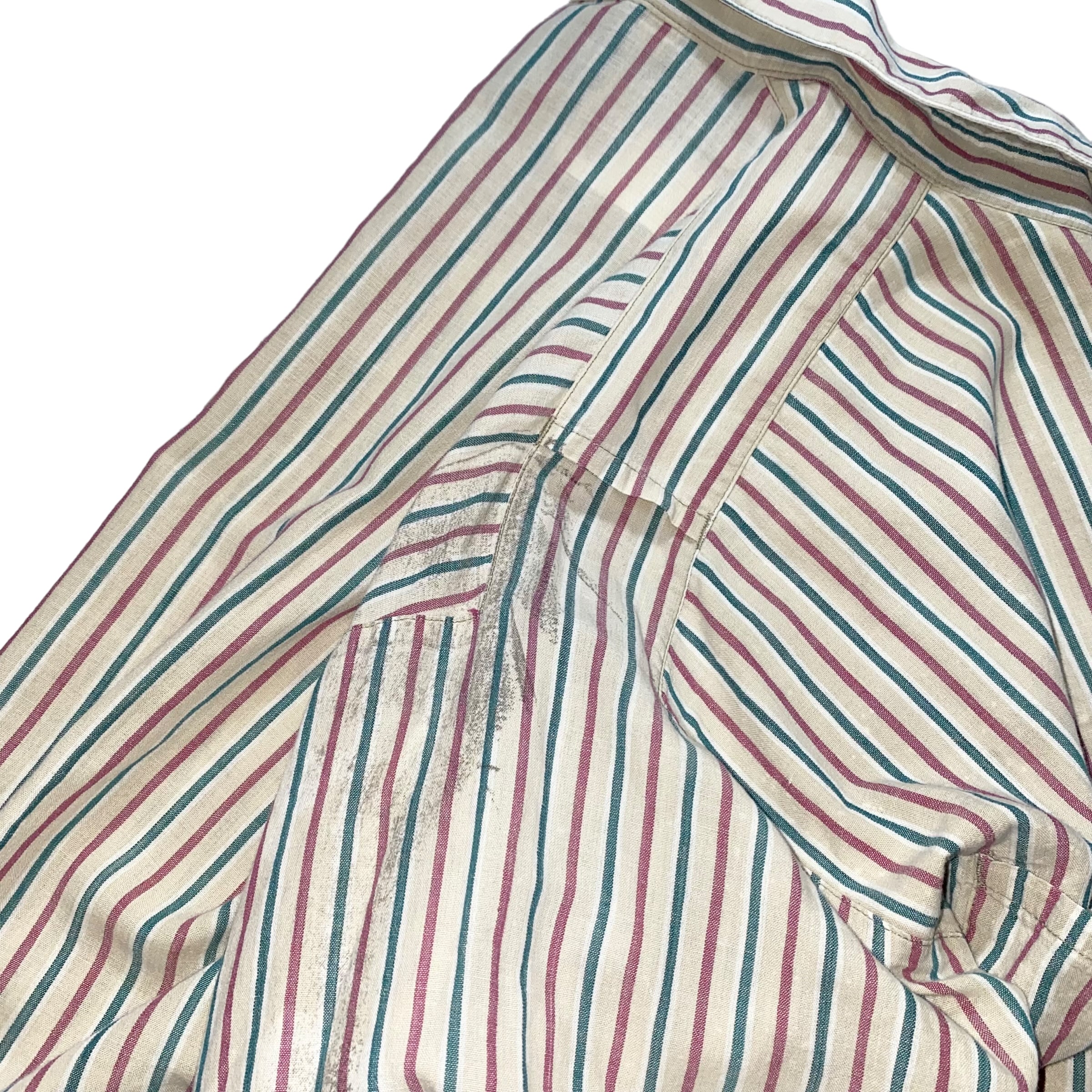 vintage MARITHE FRANCOIS GIRBAUD stripe shirt | NOIR ONLINE