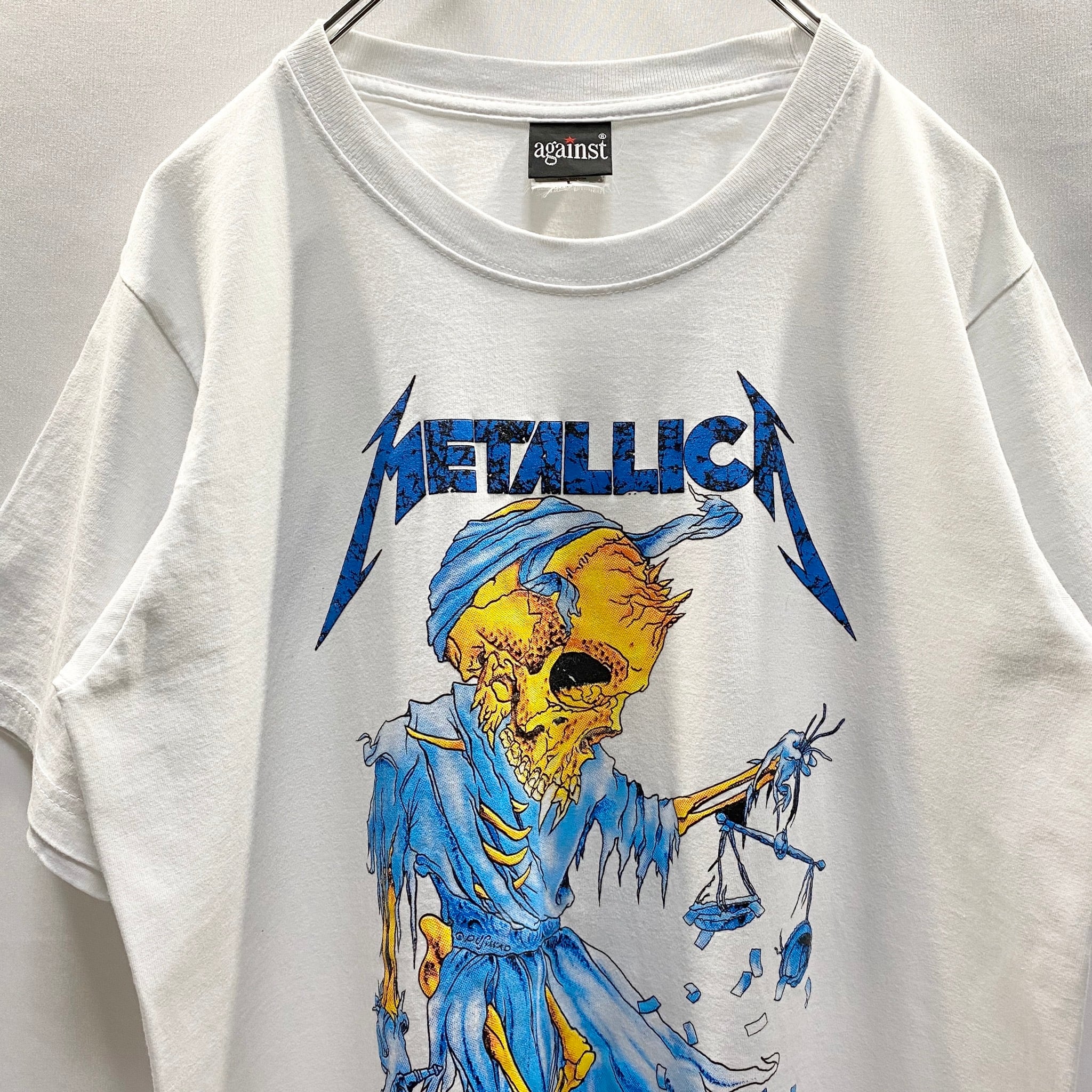 Vintage against METALLICA メタリカ Design T-Shirt | 古着屋 -LOW ...