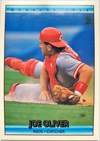 MLBカード 92DONRUSS Joe Oliver #261 REDS
