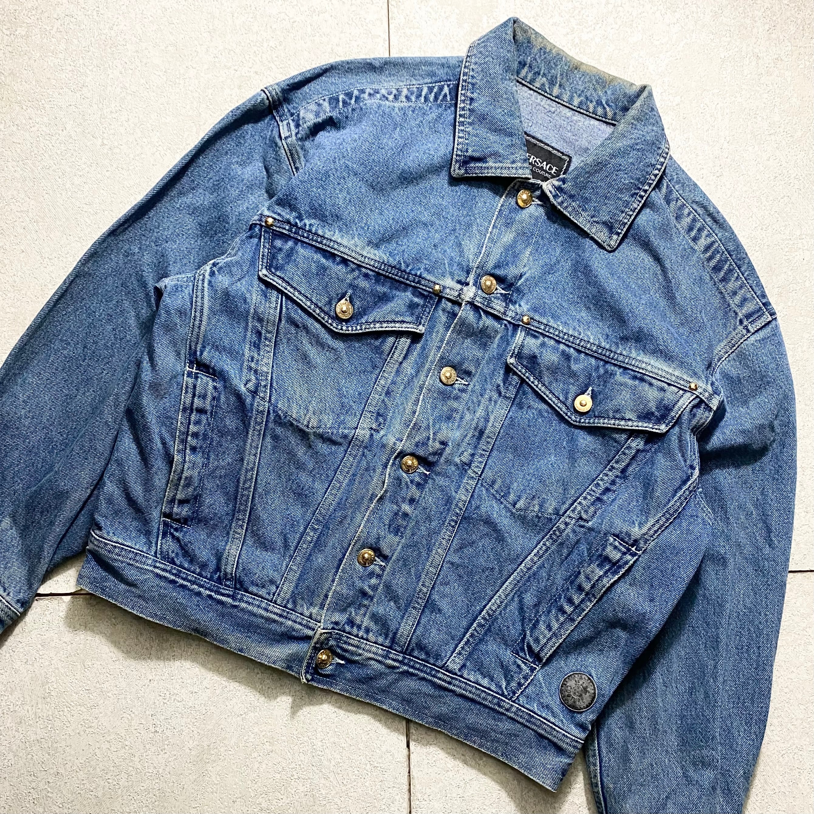 vintage VERSACE JEANS COUTURE denim jacket | NOIR ONLINE
