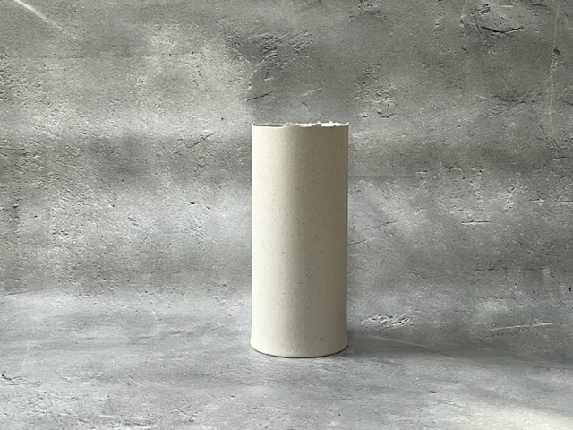 晋山窯ヤマツ　|　ground vase L 250 [Crunch] (高さ:25cm)