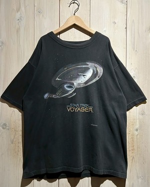 【a.k.a.C.a.k.a vintage】90's "STAR TREK" "VOYAGER" Vintage T-Shirt