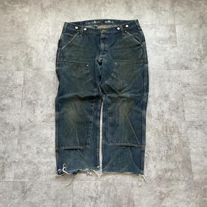メキシコ製 デニム ダブルニー Carhartt 36×32