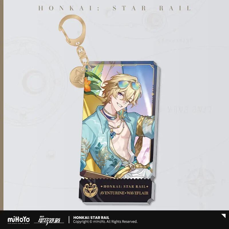 崩壊スターレイル 愉悦運命シリーズ アクリルキーホルダー 銀狼Lv999