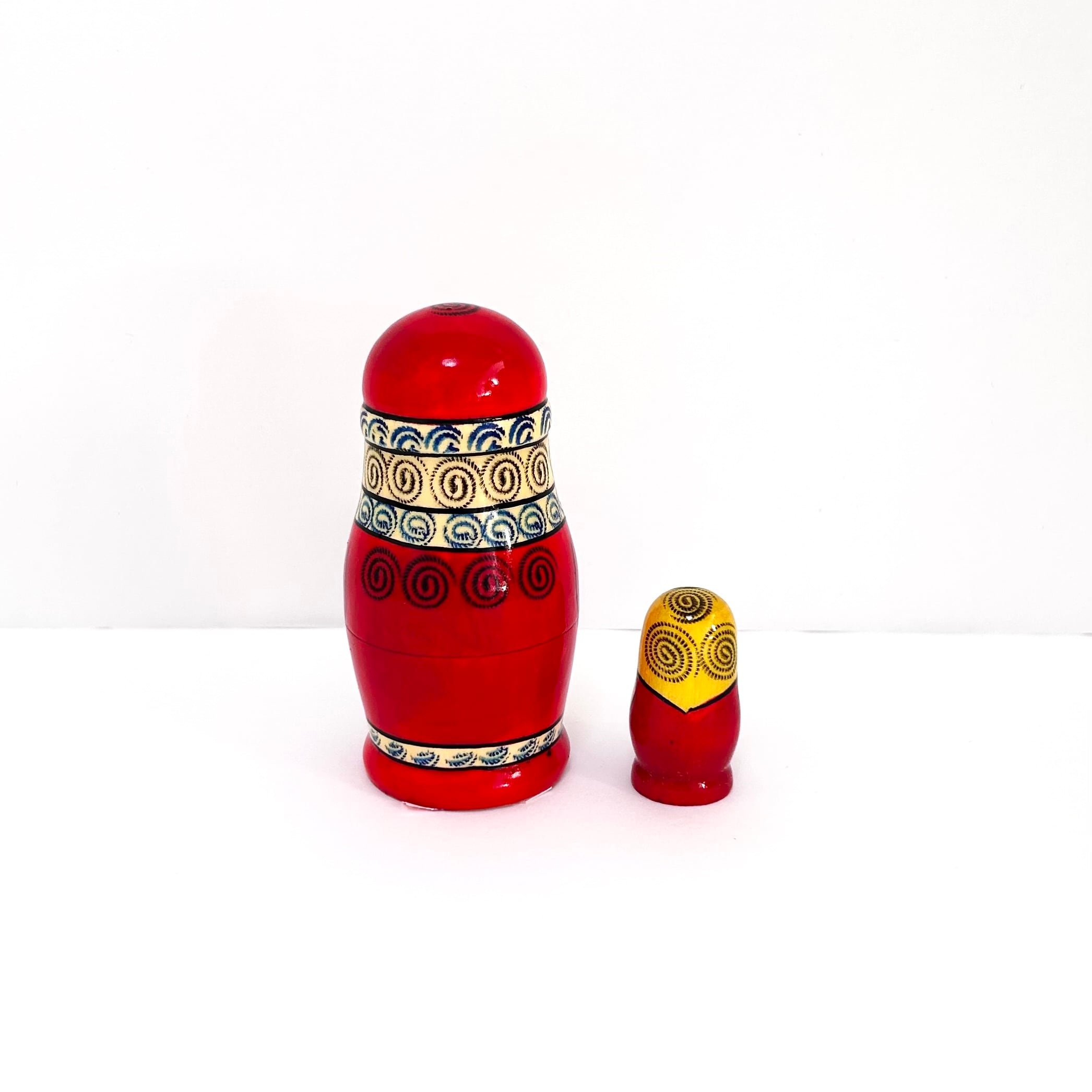 ミニ サンタクロース マトリョーシカ 10cm 2ピース