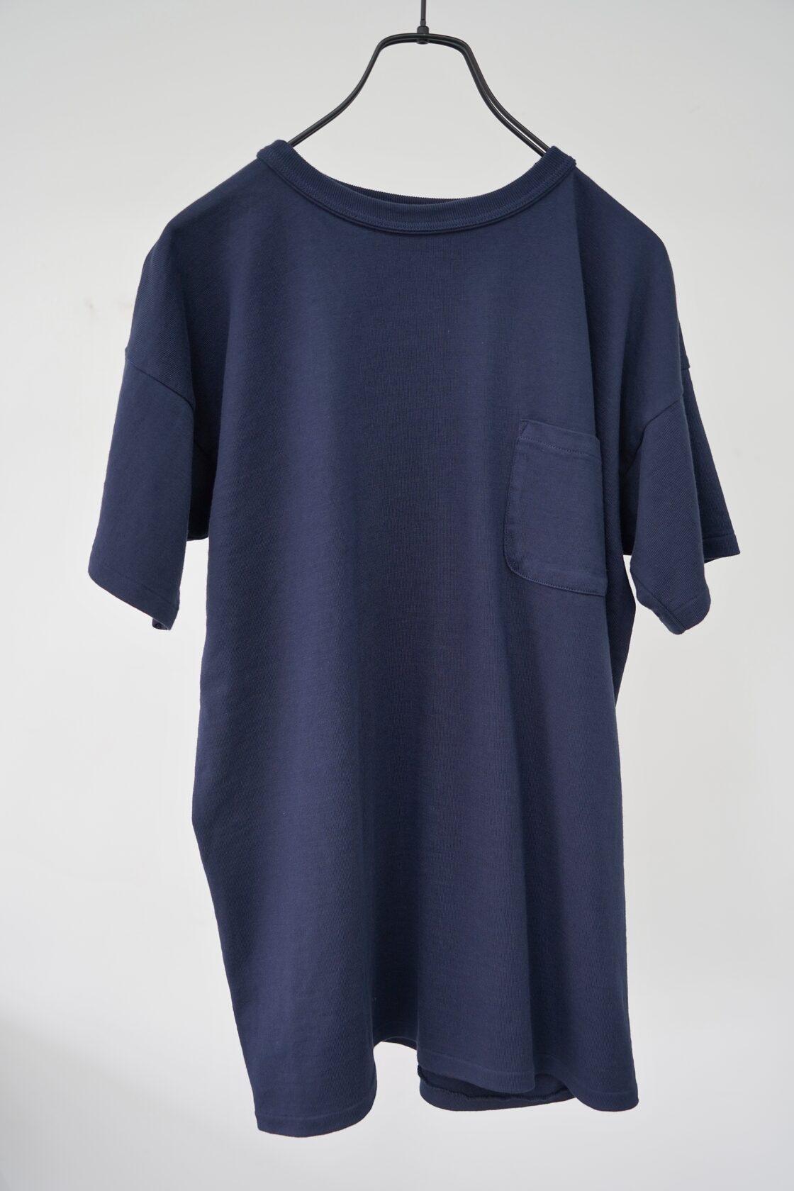 TAIGA TAKAHASHI LOT 601 POCKET TEE SHIRT NAVY