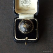 アンティークジュエリー ピクウェ ブローチ 【薔薇・すみれ】（ソーティングメモ付）