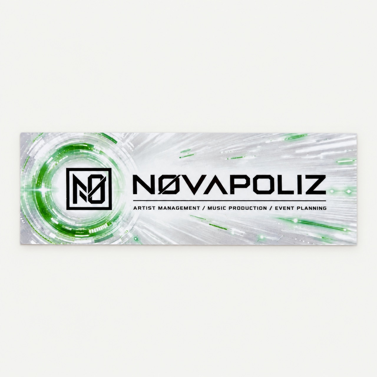 NØVAPOLIZ ロゴステッカー — 1