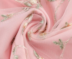 スプリング・メドウ・ミスト  フラワー刺繍ドレス　M25175