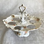 エッグスタンド　フルーツスタンド　コンポティエ　ロカイユ装飾　　オブジェにも 12TWco9