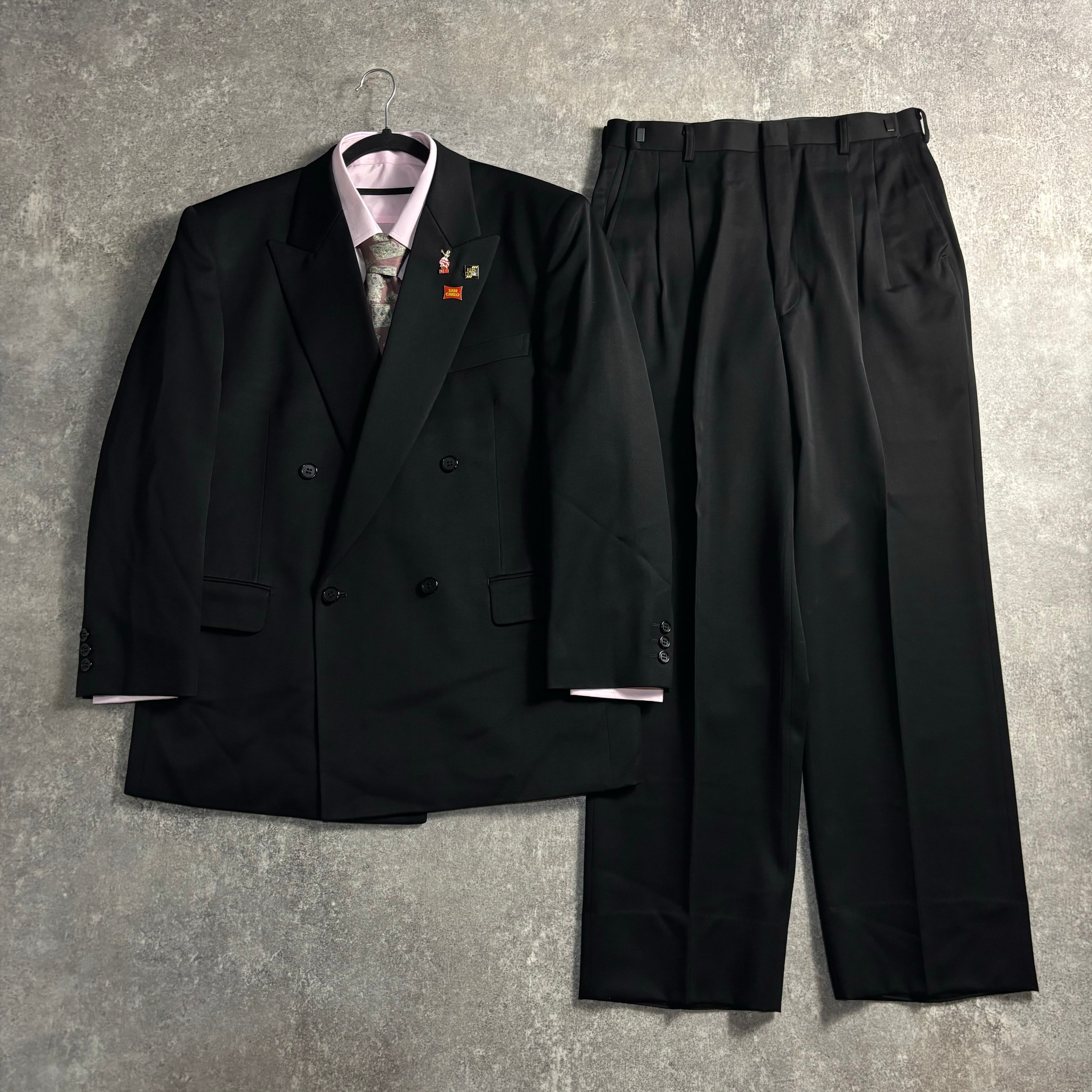 LOST特注【vintage】セットアップ シングルスーツ パープル モード e6666cd99b06903c54db57b56046da