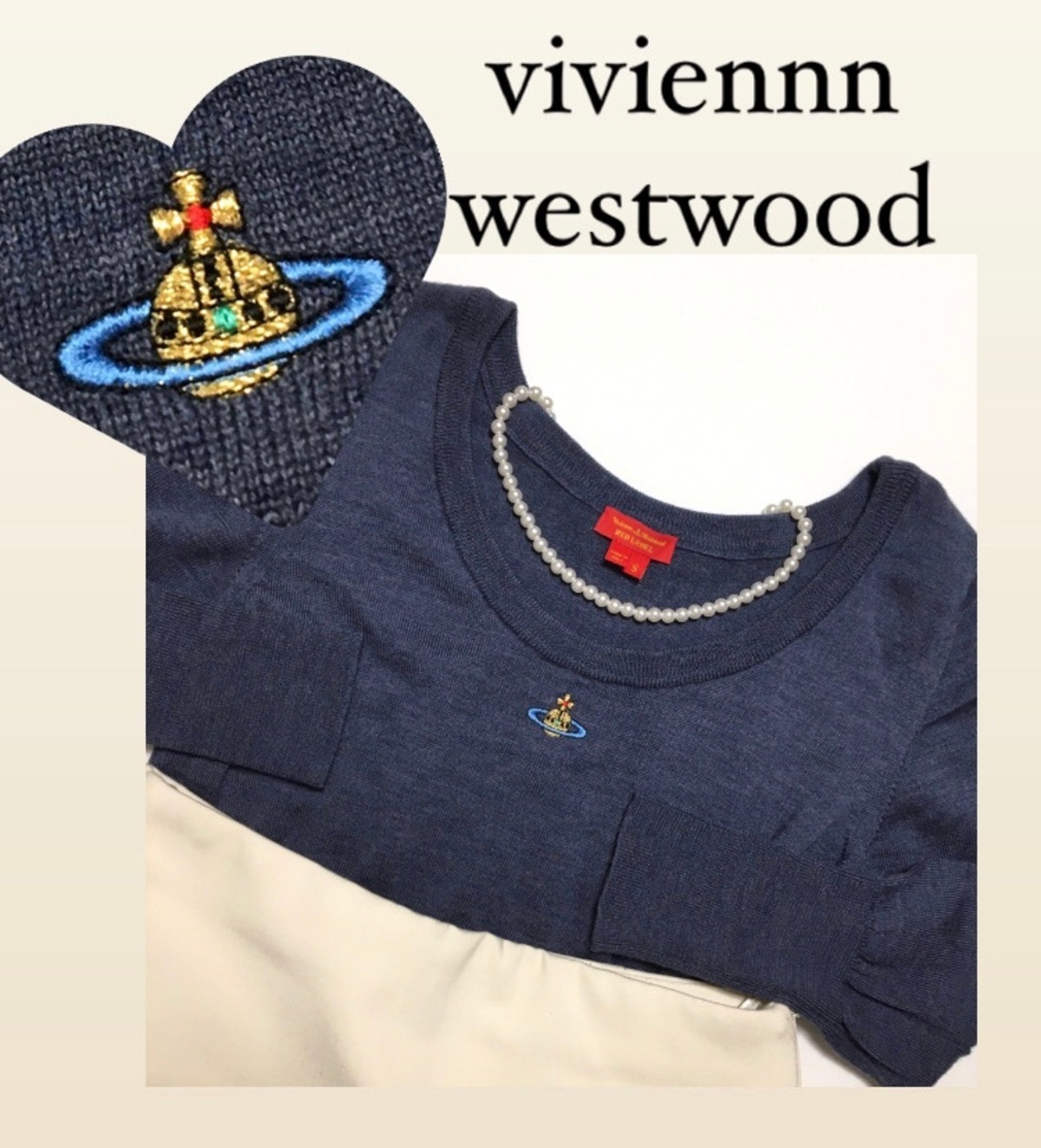 Vivienne Westwood tops Knit vivian ヴィヴィアンウエストウッド 