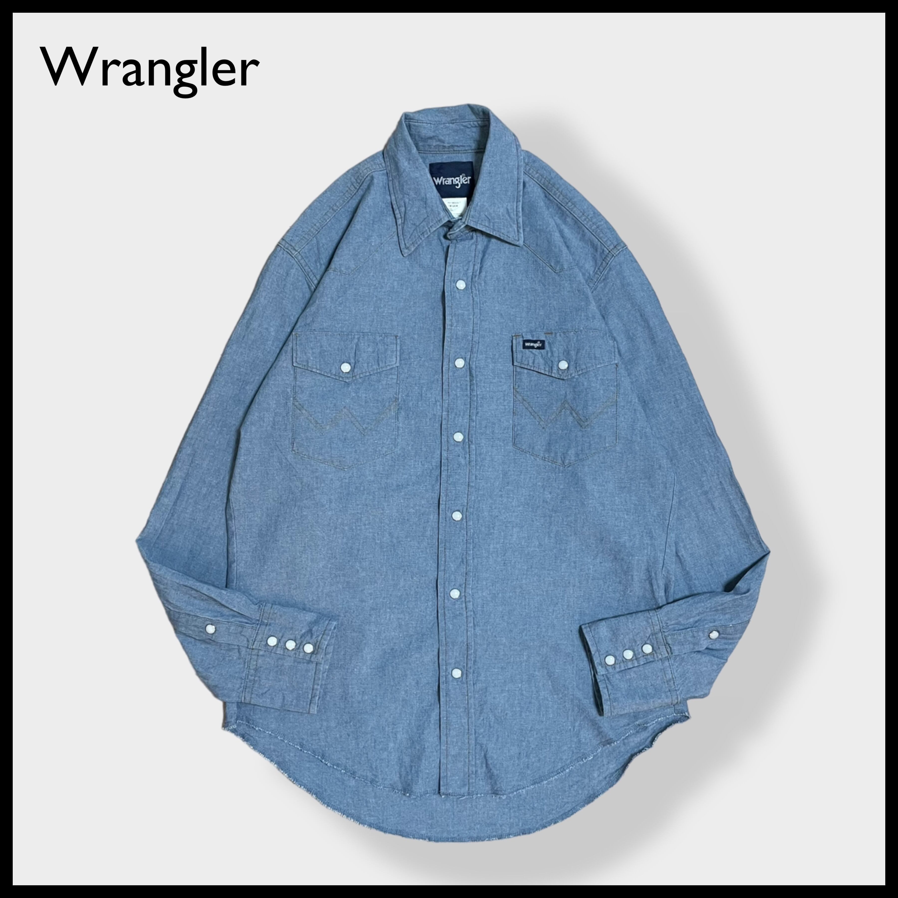 Wrangler USA ラングラー ネルシャツ チェック ウエスタン ①