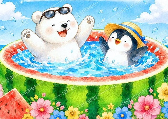 季節のDA A3 スイカプールの夏休み (通常/フルAB/フル樹脂AB/フルFD