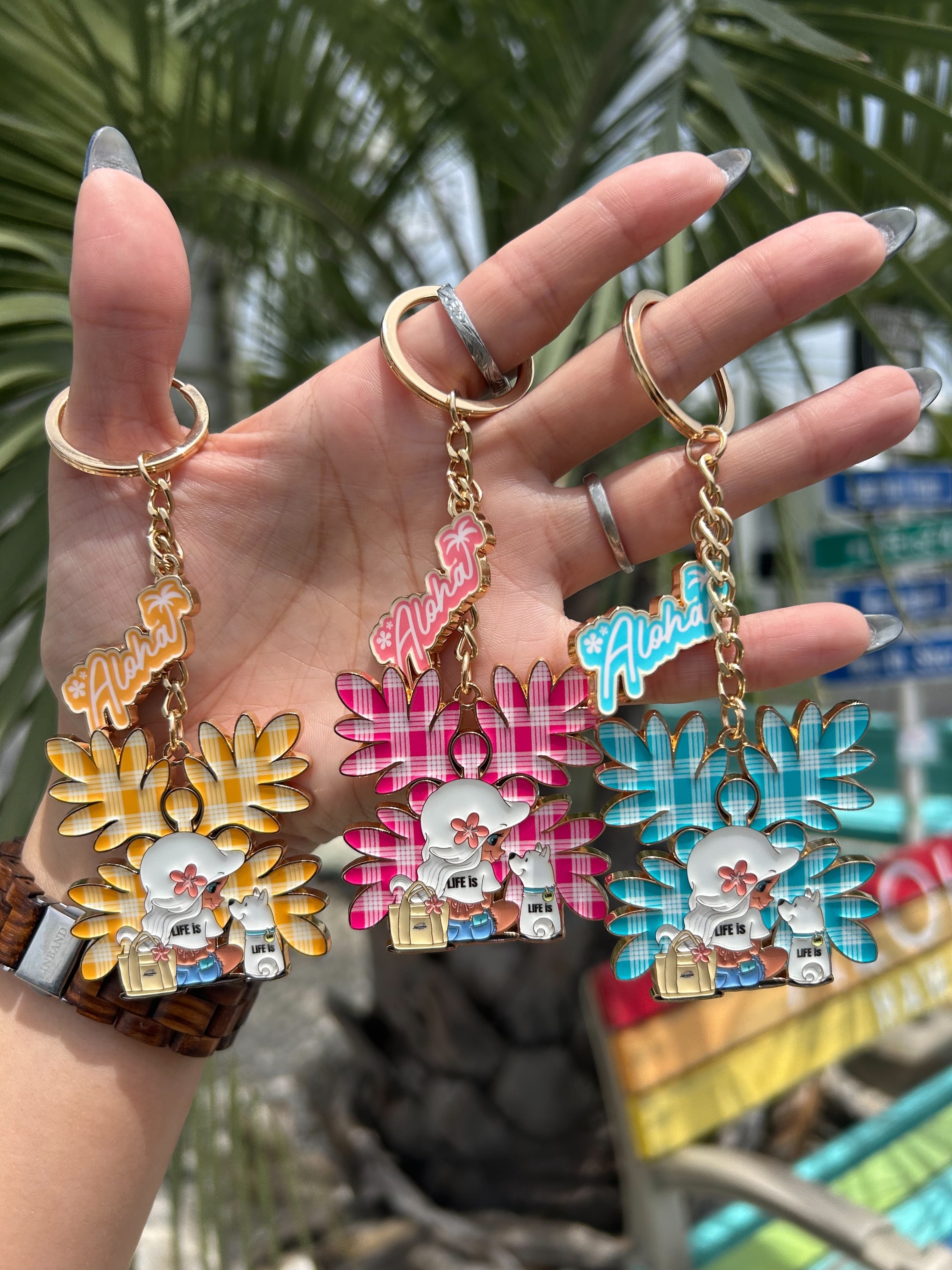 LIFE is×mapua コラボキーホルダー ¥1,600+tax