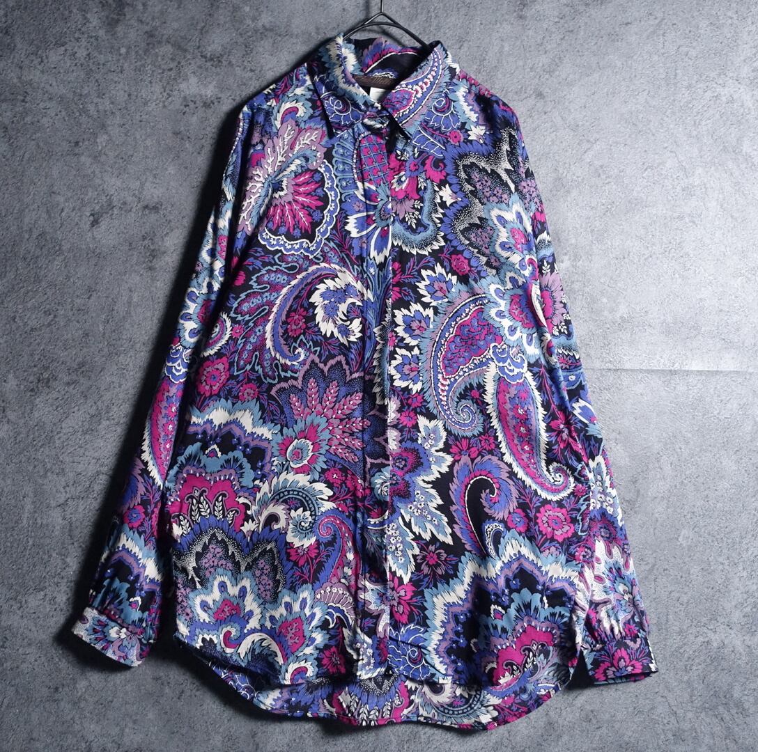 Paisley & Botanical Pattern Design Shirt