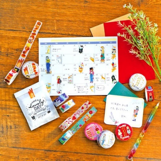 Balloons たてマス タテ柄マスキングテープ マスキングテープ専門店 ヨハク社