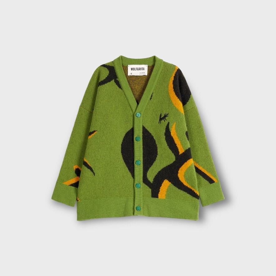 〈 WOLF&RITA 24AW 〉SAMUEL MUSGO / カーディガン / KIDS